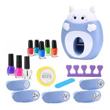 Juego Para Aplicar Uñas Belleza Juguete Decoracion Niña
