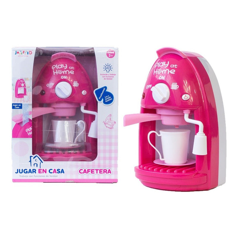 Cafetera De Juguete Con Luz, Sonido Agua Función Real – Deny Toys